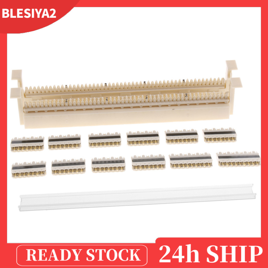 [BLESIYA2]Replacement 66Punch Down 50Pair Wiring Block 66-IDC 110-IDC Phone Voice Data | BigBuy360 - bigbuy360.vn