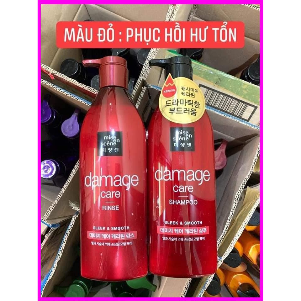 Dầu gội xả Missen Hàn Quốc 680ml, cặp dầu gội hàn quốc gồm 1 gội 1 xả có đủ loại