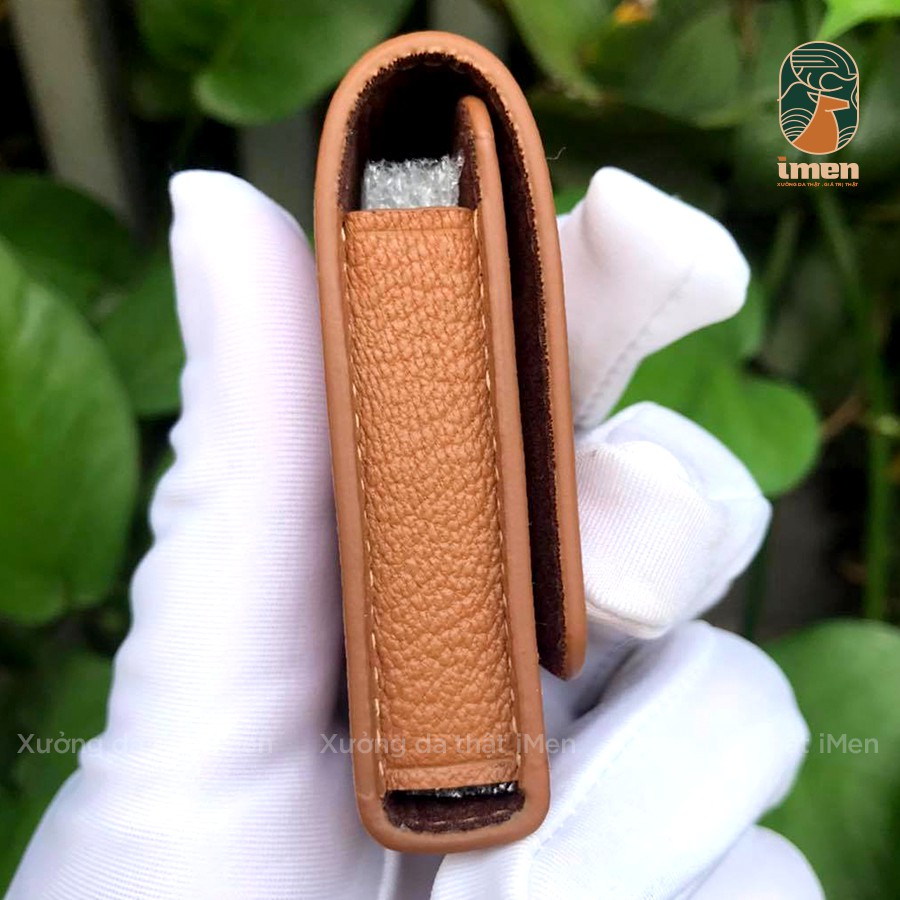 [Da Relma] [Phụ kiện] Case Dupont 2LigLignine handmade gắn thắt lưng, bao da Handmade - Màu vàng