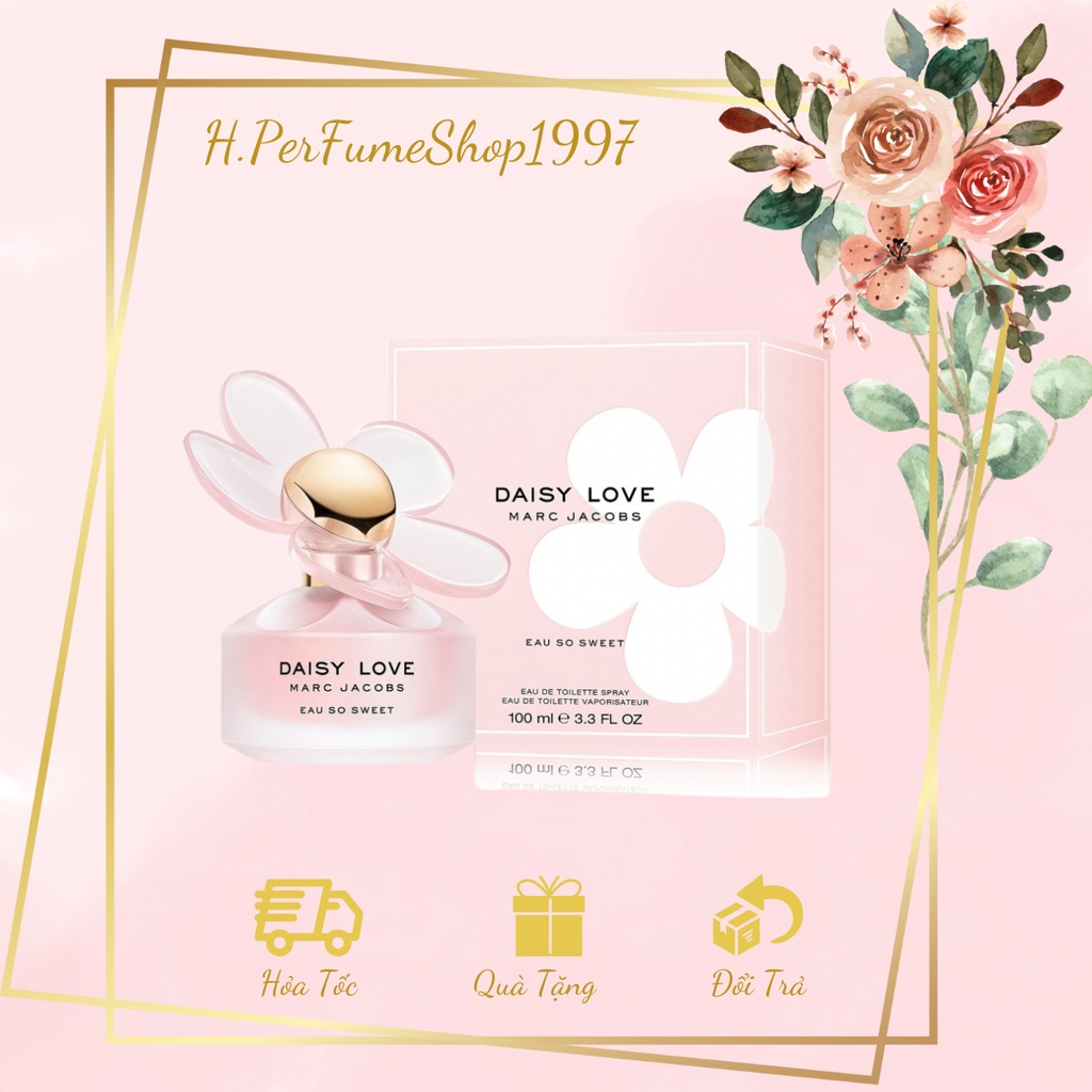 Nước Hoa Nữ Marc Jacobs Daisy EDT - Dầu thơm nữ ngọt ngào quyến rũ tươi trẻ.