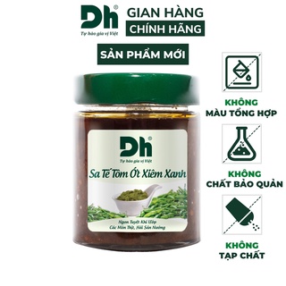 Sa tế tôm ớt xiêm xanh gia vị ướp các món nướng, chiên, xào, dùng với các món bún, phở, lẩu lọ 140/100gr