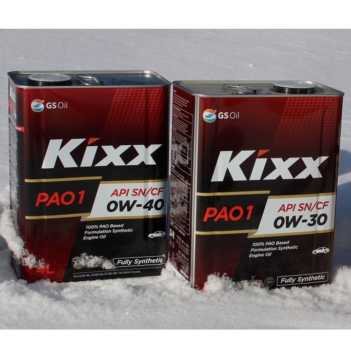 Nhớt KIXX Pao1 API SN 0W-40 4L  | Dành Cho Xe Ô Tô Cao Cấp