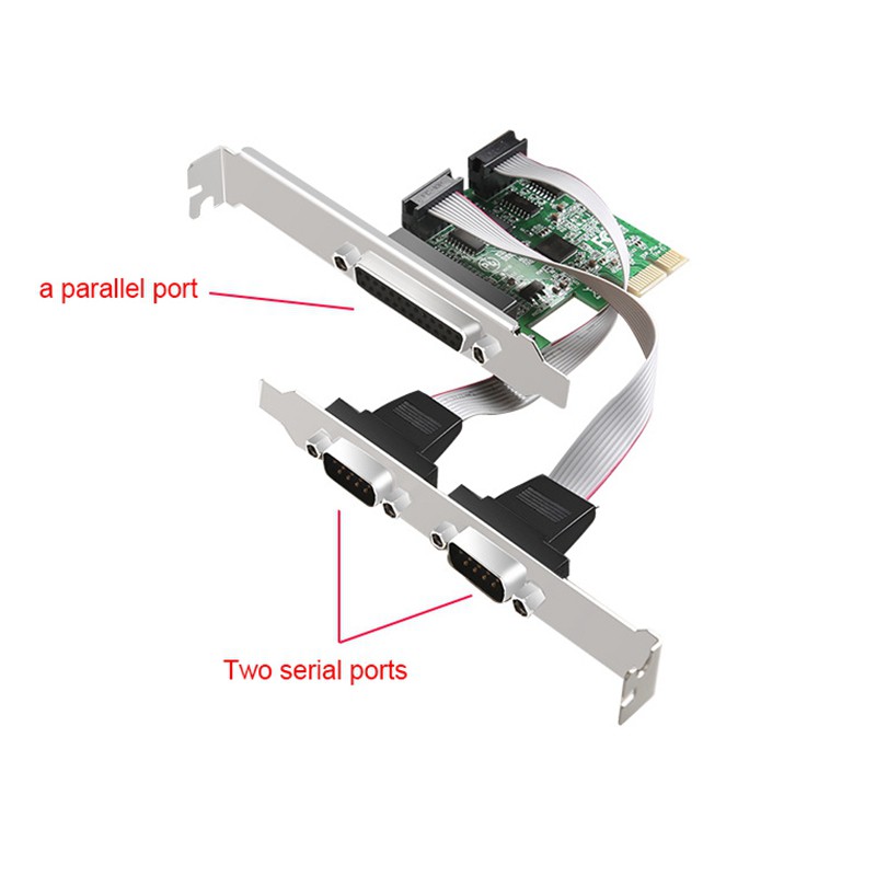 Bảng Mạch Chuyển Đổi Pci Sang Rs232 Rs-232 Serial Port Com & Db25