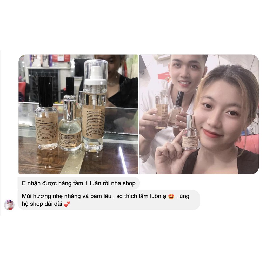 Nước hoa 𝐋𝐞𝐥𝐚𝐛𝐨 (𝐝𝐮𝐩𝐞), Another 13, Santal 33, Rose 31, Bergamote 22, Ylang 49, LYS 41, Noir 29 TTLH | TUTAYLAMHET