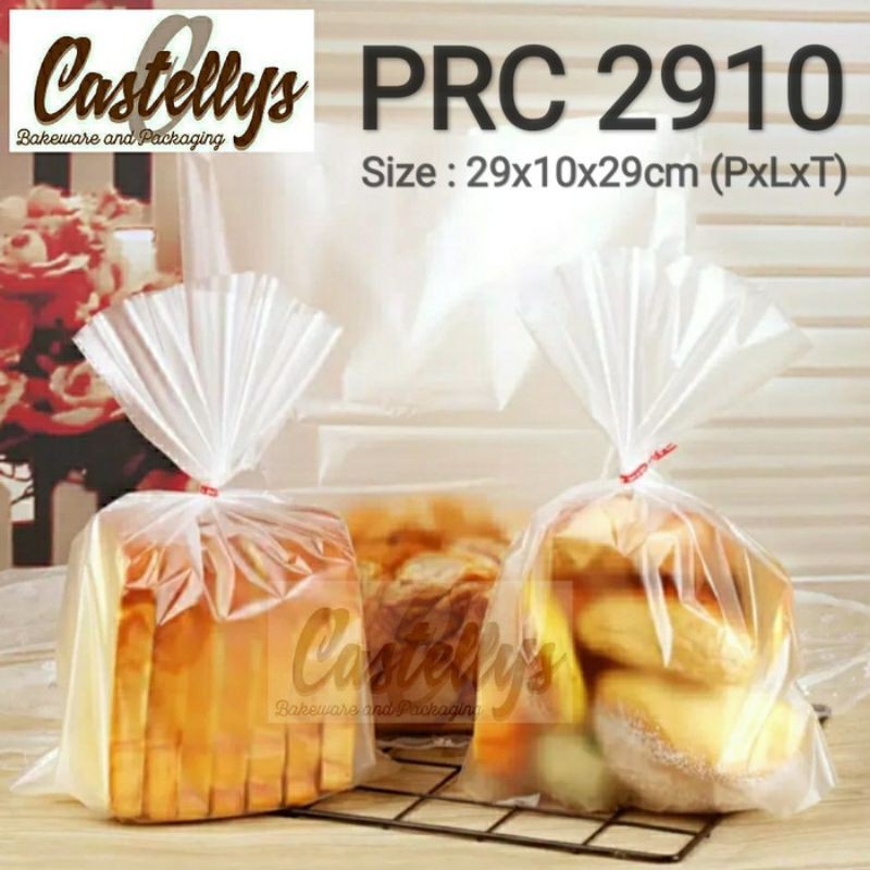 Túi Đựng Bánh Mì Bằng Nhựa Màu Trơn Prc2910