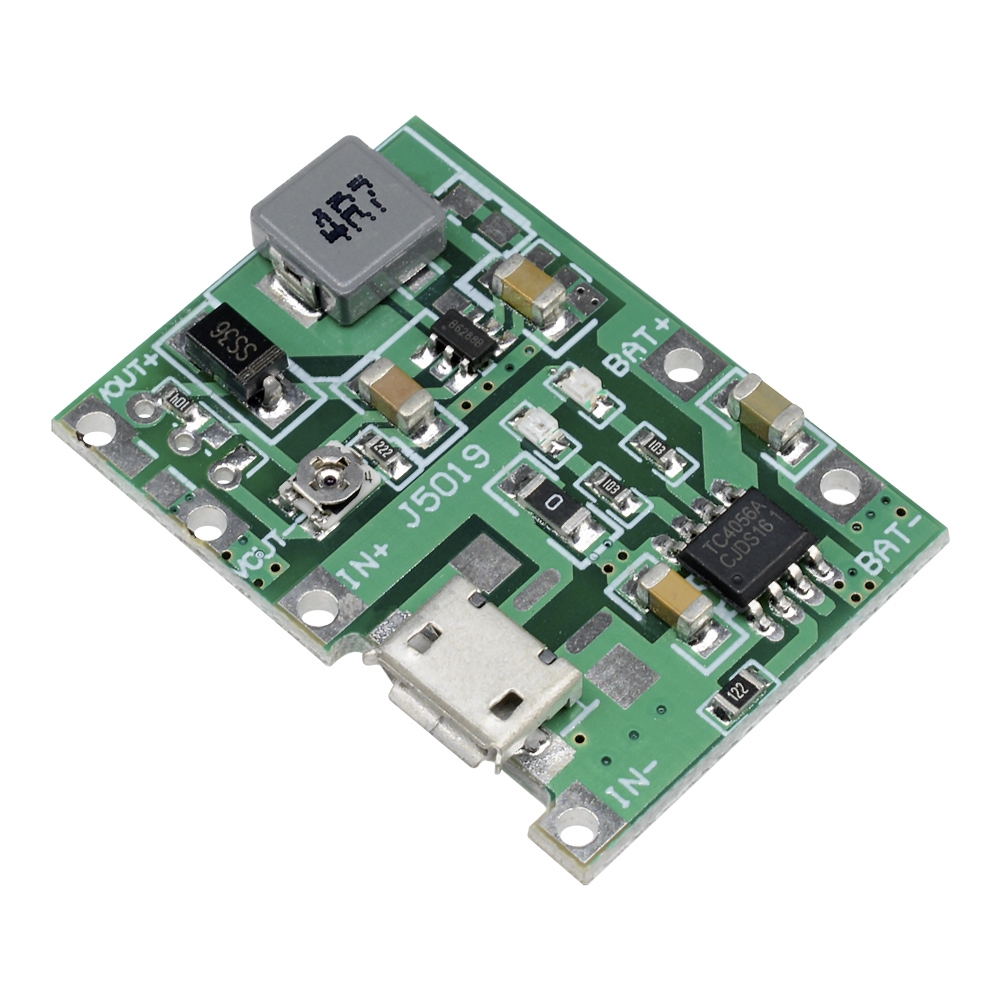Bảng mạch tăng áp PCBFUN DC-DC 3.7V 4.2V Pin Li-ion 18650 chuyên dùng