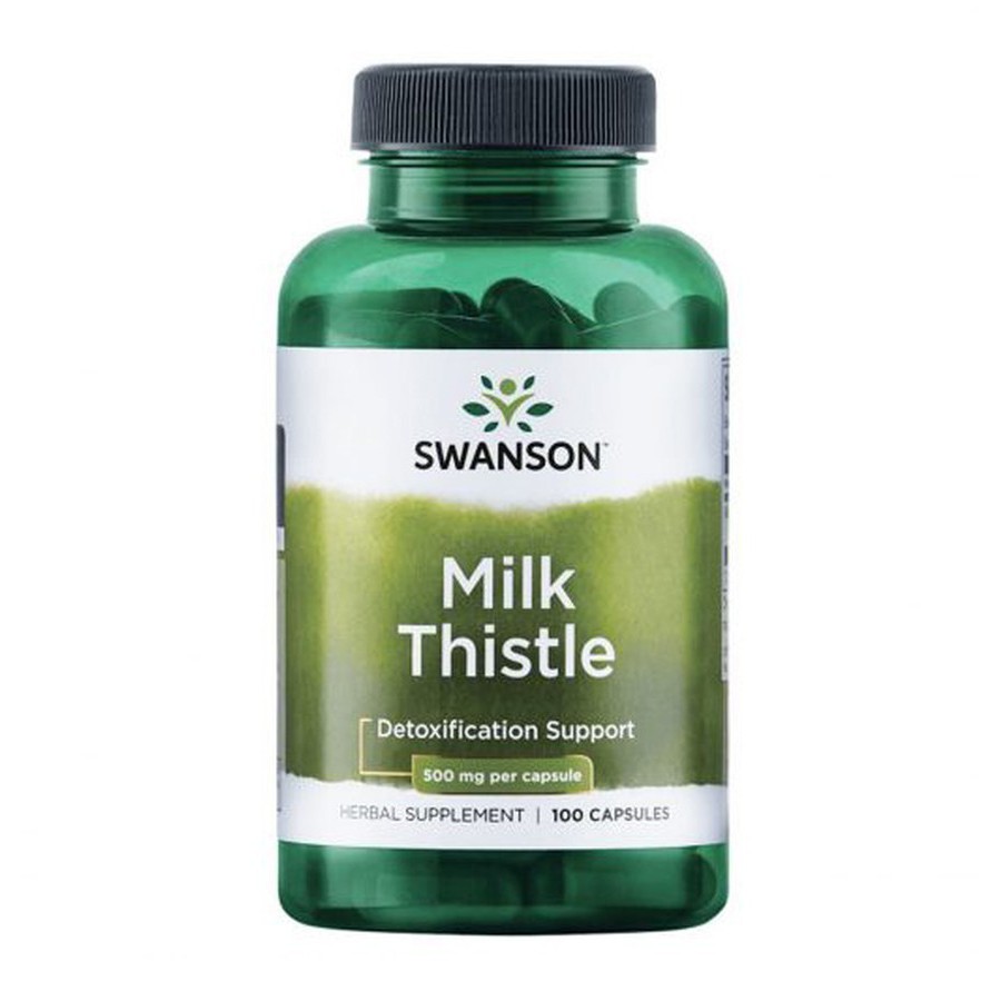 Milk Thistle | Thải Độc Mát Gan - Swanson Premium Milk Thistle 500 mg -