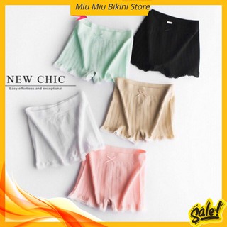 Quần Đùi Nữ ♥️FREESHIP♥️  Quần Đùi Mặc Trong Váy Siêu Co Dãn (Có Túi Zip) Miu Miu Store
