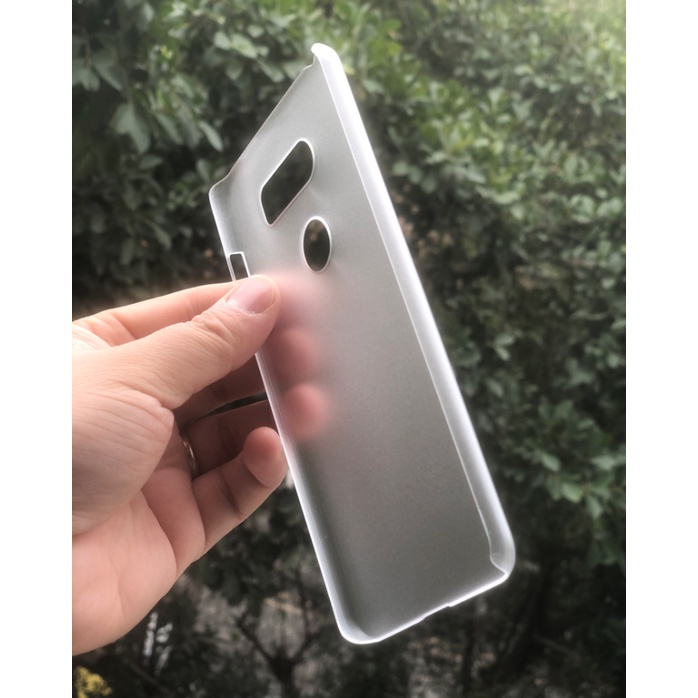 Ốp Điện Thoại PC Cứng Siêu Mỏng Mặt Nhám Cho LG V30 V40 V50 G6 G7 K61