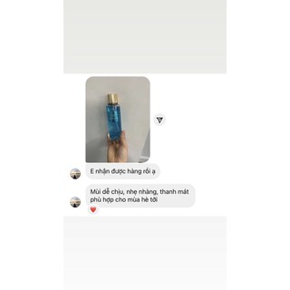 xịt thơm body mist VIC