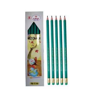 HỘP 12 CÂY VIẾT CHÌ H2B CAO CẤP GSTAR AAA
