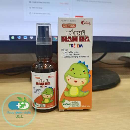 XỊT HỌNG TRẺ EM Bổ Phế Nam Hà