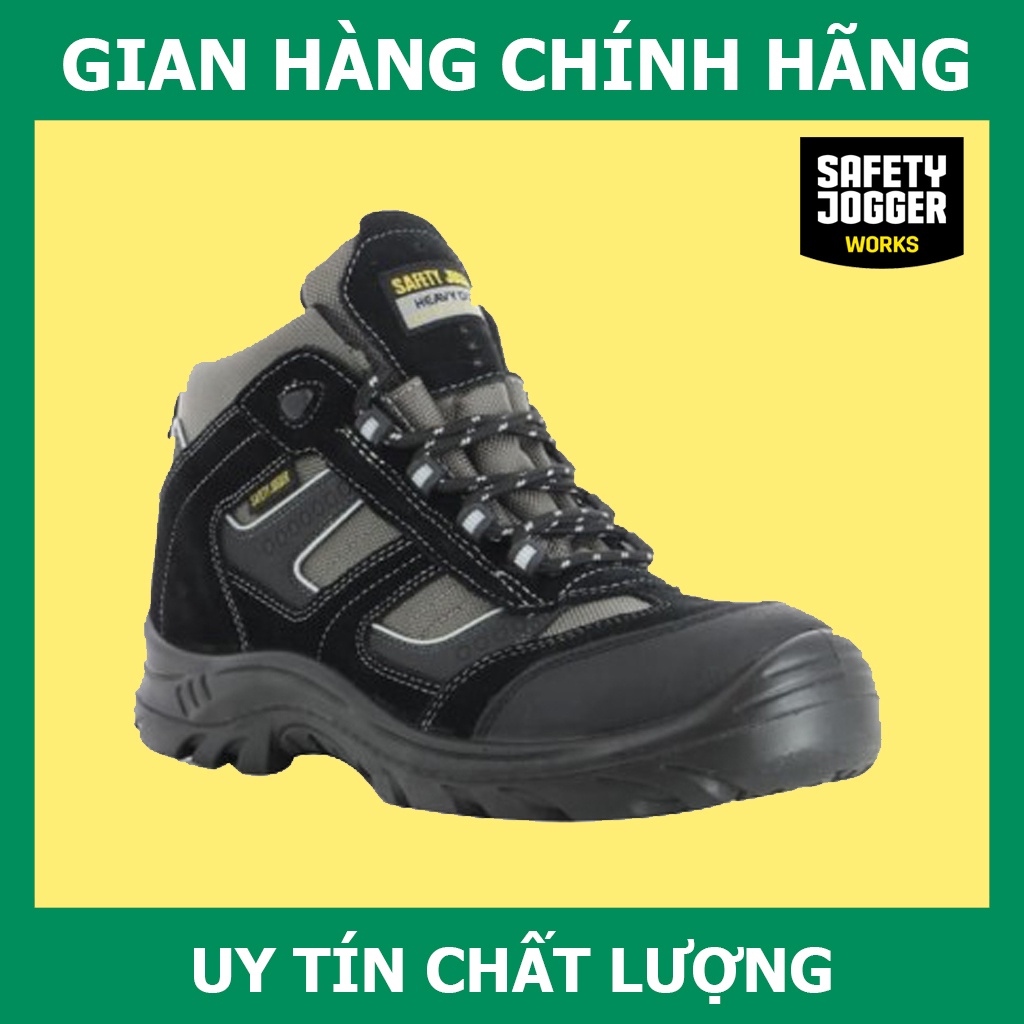 Giày Bảo Hộ Safety Jogger Climber, Chống Đâm Xuyên, Va Đập, Trơn Trượt