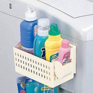 GIỎ ĐỰNG ĐỒ DÍNH NAM CHÂM VÀ HÍT CẠNH MÁY GIẶT NIHESHI 6108