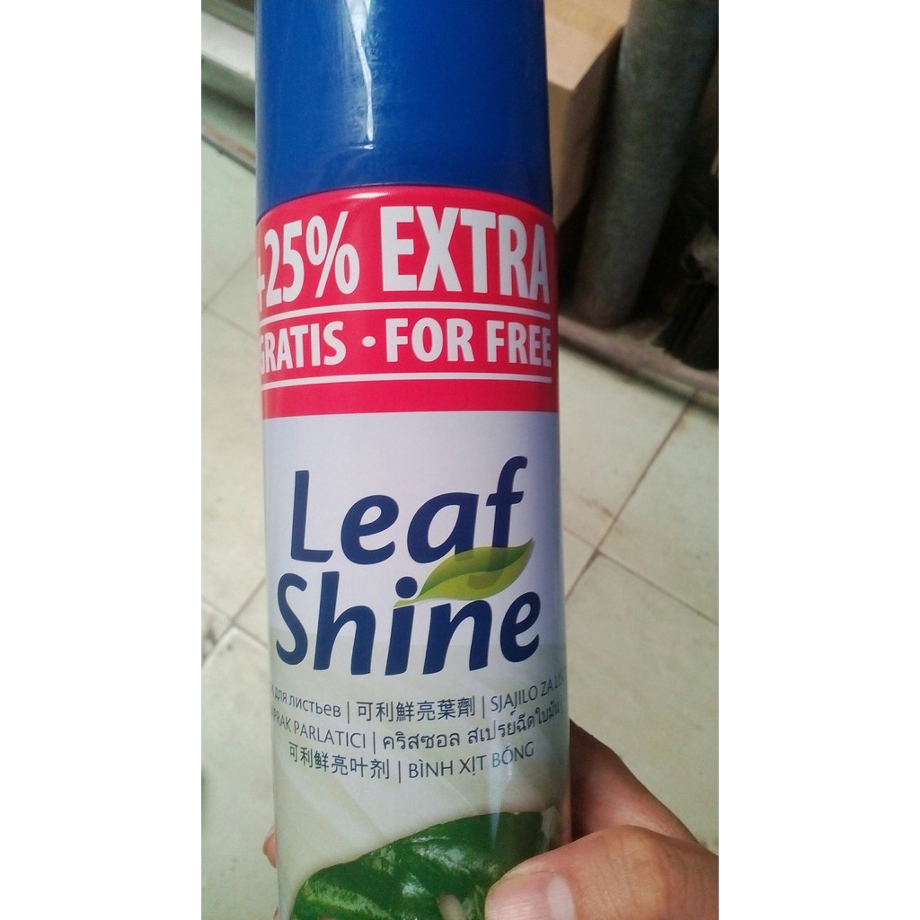 chai xịt bóng lá leaf shine 750ml