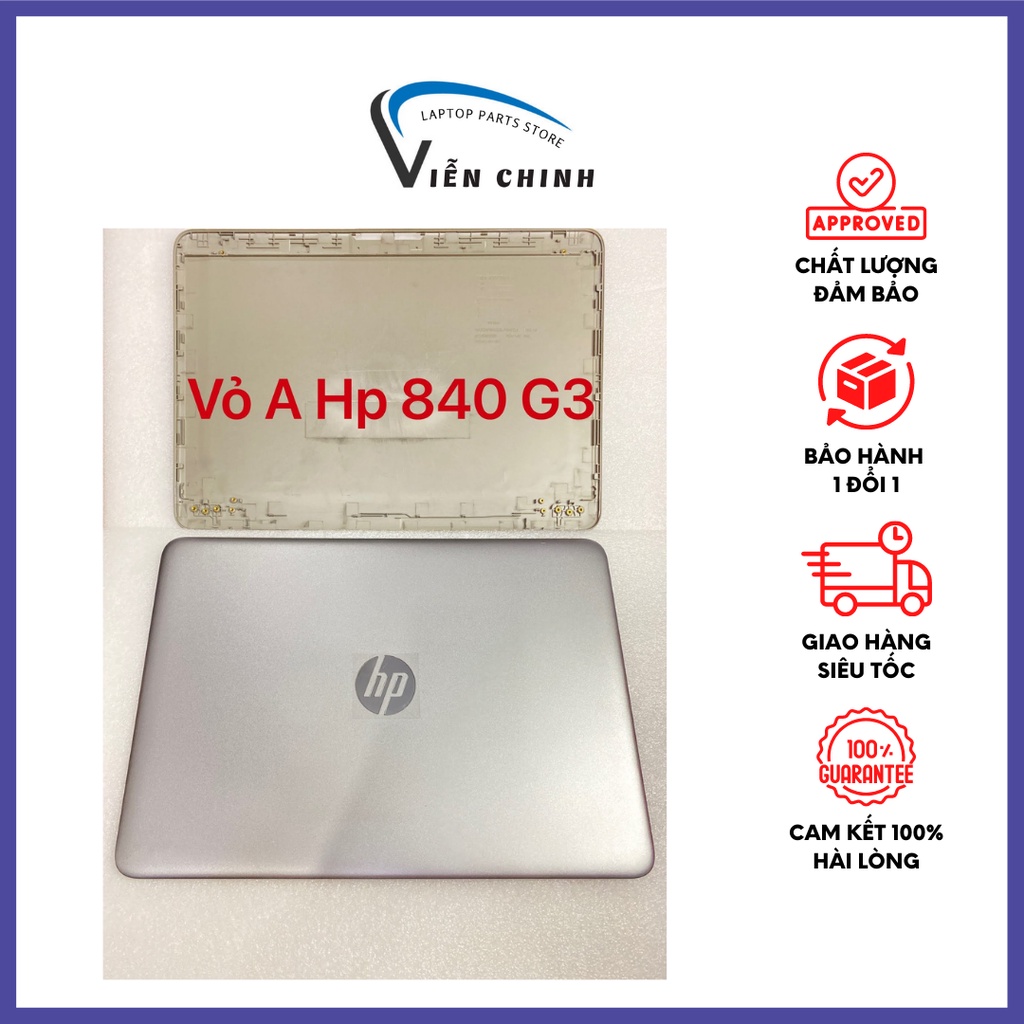 Vỏ laptop Hp Elitebook 740 G3, 745 G3, 840 G3 - Vỏ A Cabo laptop 840 G3 nhập khẩu đẹp zin chuẩn loại 1