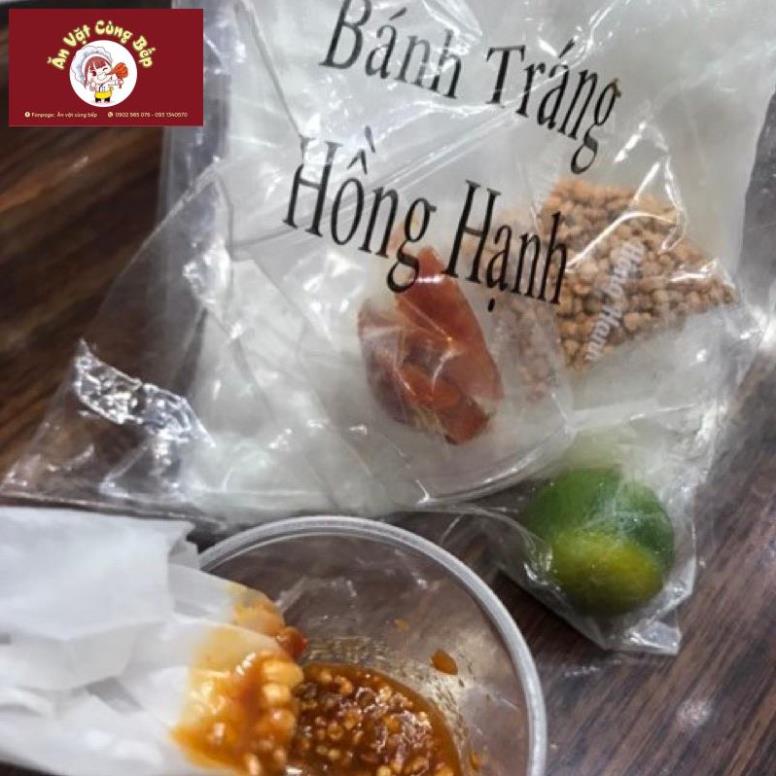 Bánh Tráng Hồng Hạnh sate muối tắc siêu cay