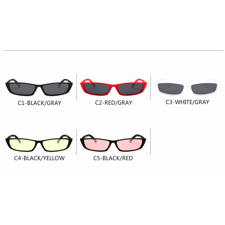 Kính Mát Gọng Vuông Phong Cách Retro