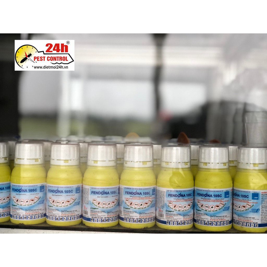 Thuốc diệt côn trùng không mùi FENDONA 50ml số 1 của Đức diệt muỗi - gián - bọ chét - kiến ba khoang...