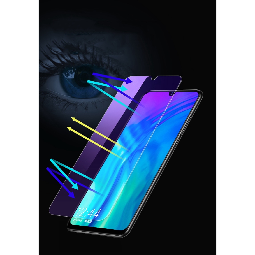 Kính cường lực chống tia xanh cho Xiaomi Redmi Note 8 7 6 5 Pro 8A 6A 5A Plus S2 Redmi Note 9 9S Pro Max PocoPhone F1 Max 3
