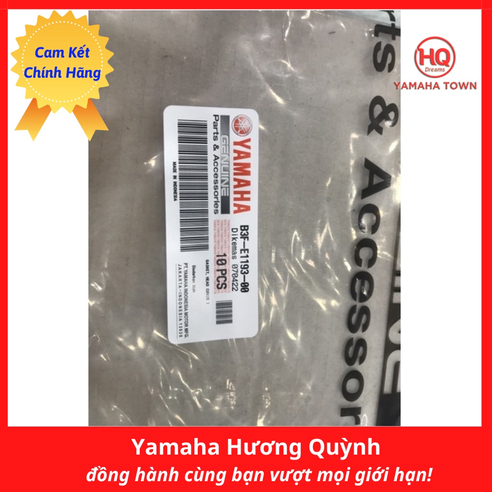 Gioăng chính hãng Yamaha dành cho dòng xe Exciter155 , NVX - Yamaha Town Hương Quỳnh (B3FE11930000)