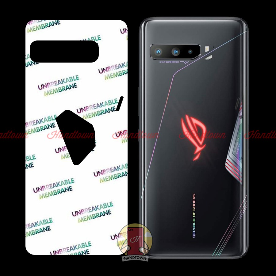 Dán PPF Mặt Lưng Asus ROG Phone 3 ZS661KS ROG Phone 3 Strix Edition CườngLực Dẻo Vân Cá Sấu Hiệu Ứng Cầu Vồng Trong Suốt