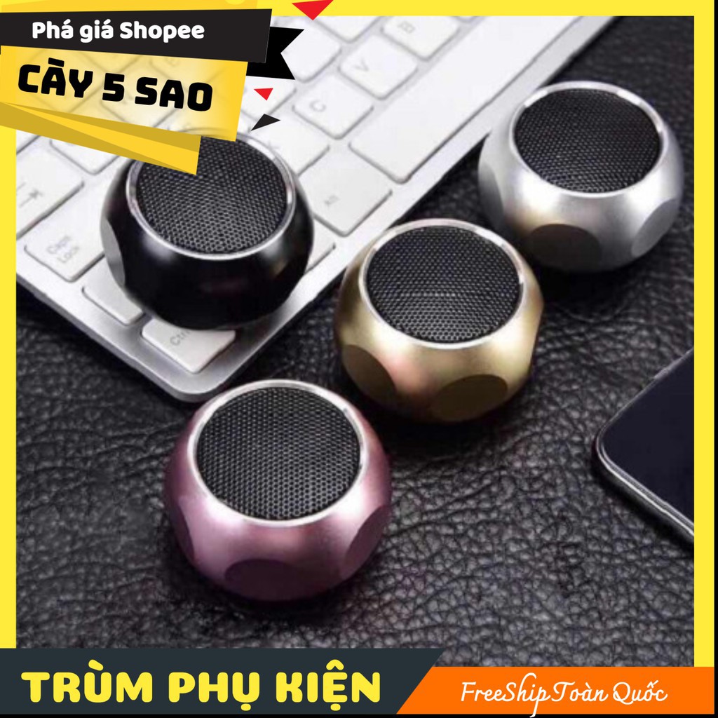 🌻FREESHIP🌻Loa Bluetooth Mini Siêu Nhỏ M10 Vỏ Kim Loại, Âm Thanh Cực Chất, Nghe Nhạc Cực Hay, Có Dây Đeo Balo Tiện Lợi