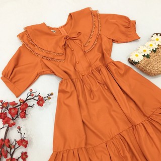 Đầm babydoll viền ren 2 màu (kèm hình thật)