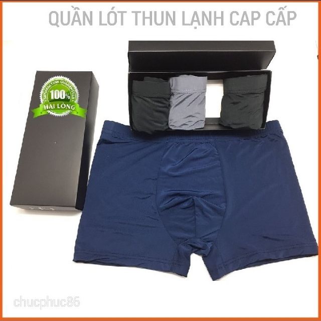 Quần lót nam sịp đùi thun lạnh thoáng mát,kháng khuẩn,co giãn,thấm hút mồ hôi