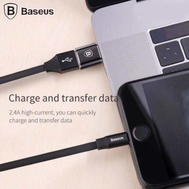 Đầu Chuyển Đổi OTG USB Type C Sang USB A Baseus (TYPE C Male to USB Female Cable Adapter Converter) | BigBuy360 - bigbuy360.vn