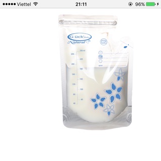 Túi trữ sữa 3D gluck Baby