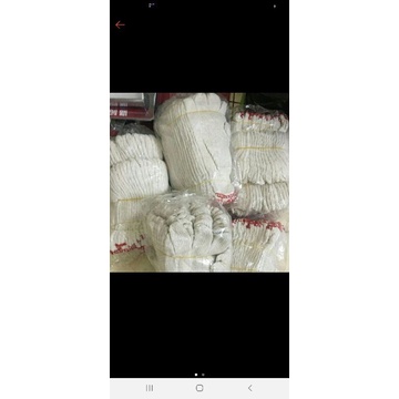 224 đôi găng tay sợi trắng