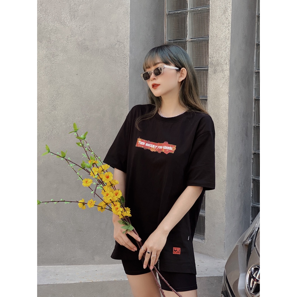 Áo thun TSUN Lunar New Year Boxlogo - Black - Unisex