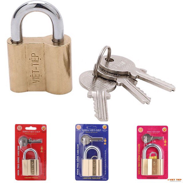 Phôi chìa khoá Việt Tiệp 1466/52, 1466/63 , cầu 10 cầu 8, tay nắm tròn,tay gạt