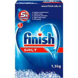 Muối rửa bát Finish 1,5kg