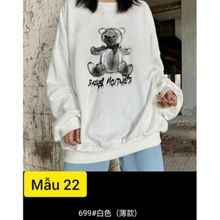 [Hàng order]Áo sweater nỉ da cá