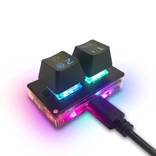 Bàn phím cơ 2 phím mini tùy chỉnh MOTOSPEED K2 có đèn nền RGB có thể tháo rời