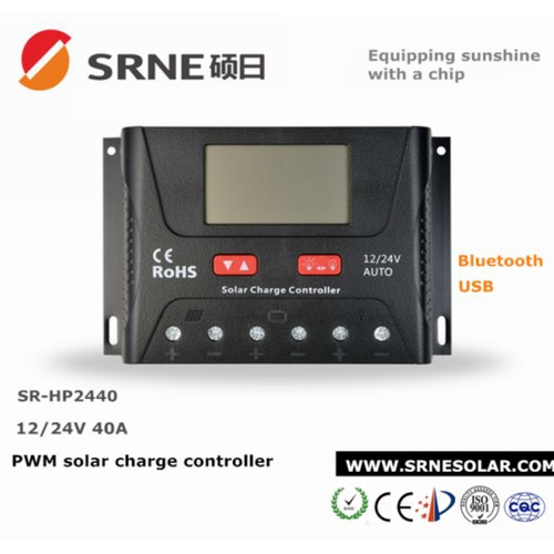 Sạc điều khiển PWM 40A auto 12/24V - HP2440