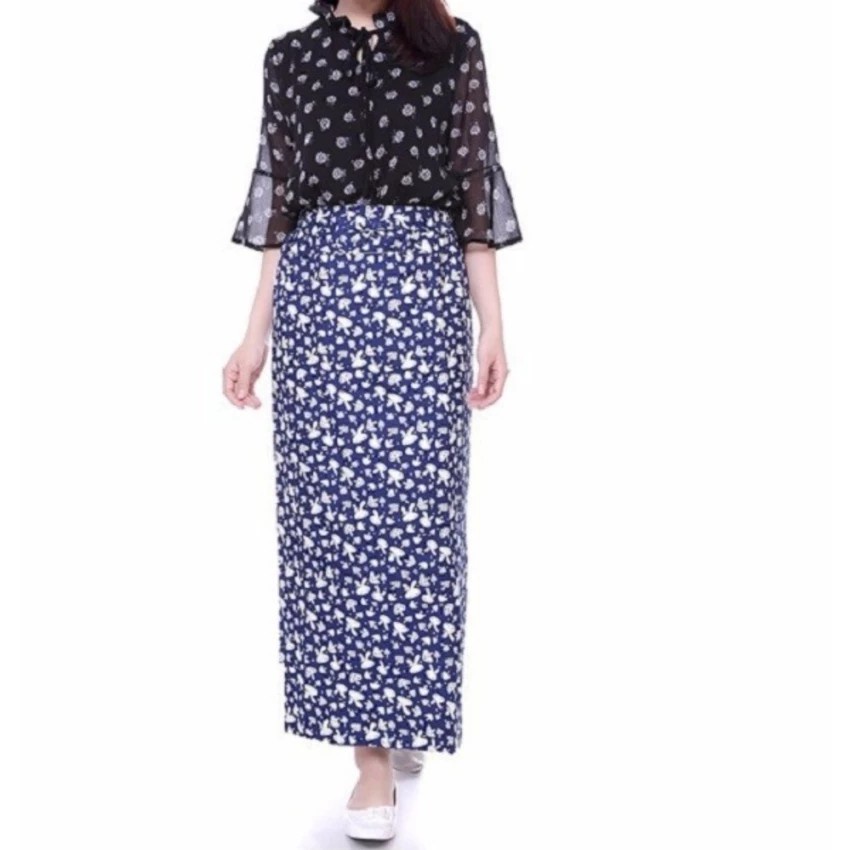 Thời trang mùa hè CHIPXINHXK - váy chống nắng hai lớp họa tiết hoa nhí ngẫu nhiên