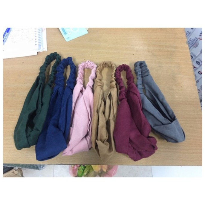 BĂNG ĐÔ TURBAN VẢI NHUNG NHIỀU MÀUCAO CẤP