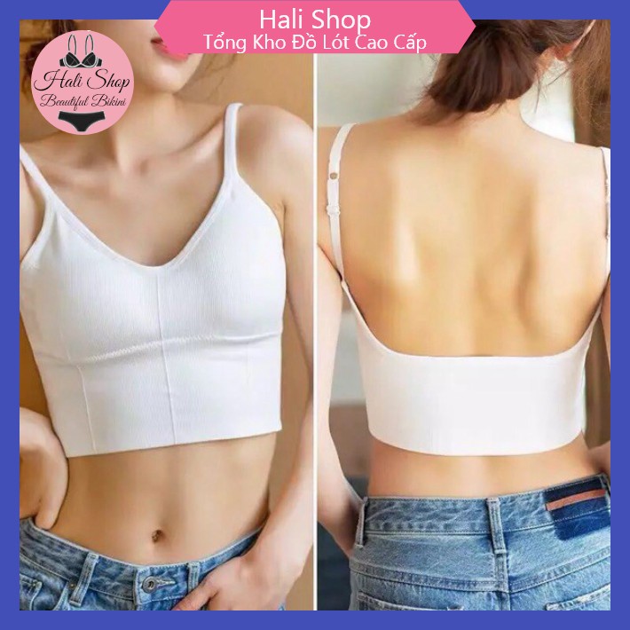 Áo Bra Gym/yoga Croptop ❤️FREESHIP❤️ Áo Bra Gym/yoga Croptop Khoét Lưng Phiên Bản Mới Hot 657