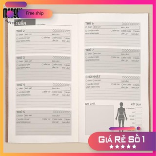[ COMBO] Sổ Planner - Sổ "Khỏe Đẹp Khỏe Đều"