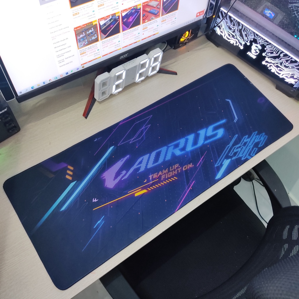 Mouse Pad, Bàn Di Chuột, Lót Di Chuột Gaming, Kích Thước 80cm x 30cm Dày 3mm