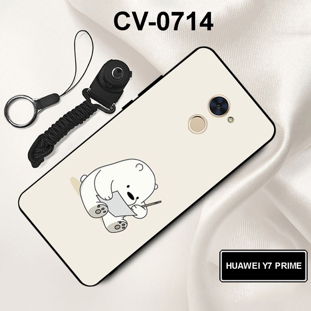 [HOT]  Ốp lưng Huawei Y7 Prime in hình đáng yêu
