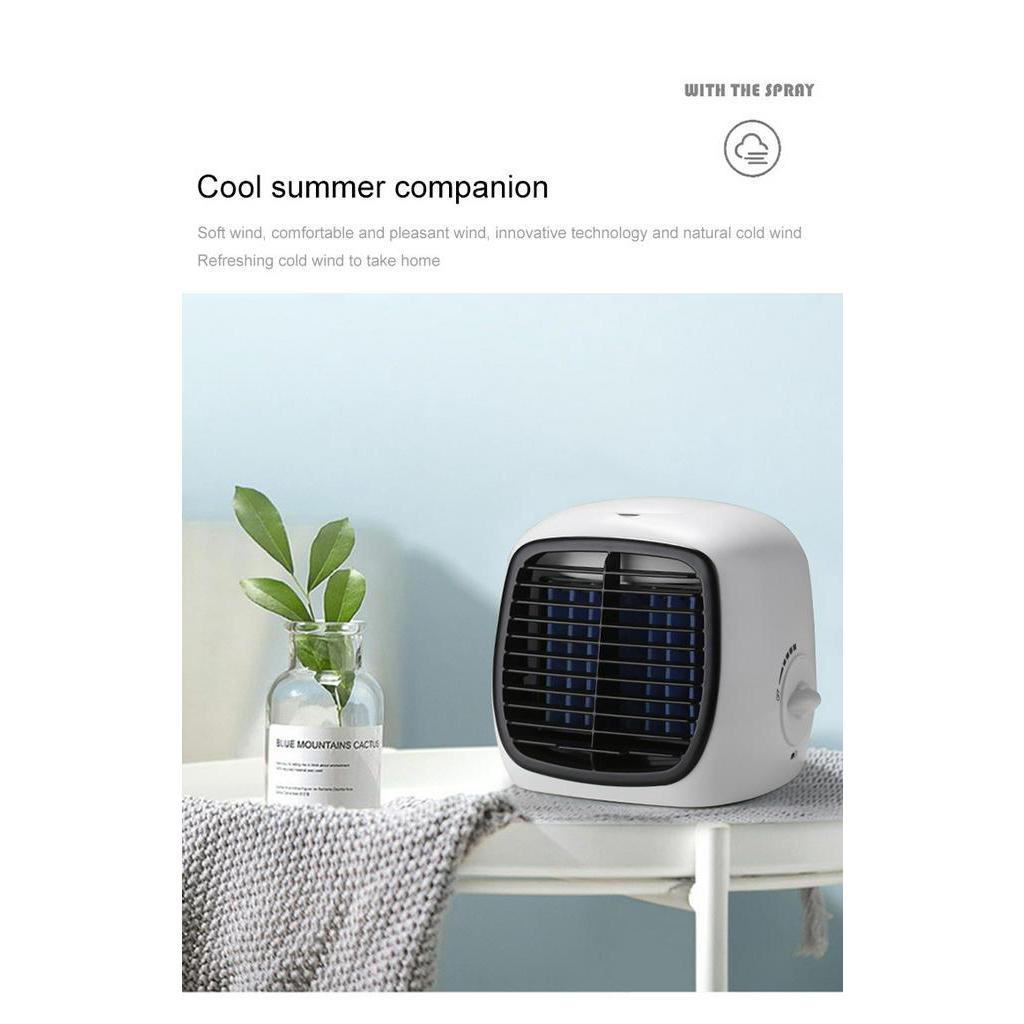 2023 Quạt điều hòa gia đình Quạt Tạo Ẩm USB Di Động Máy làm mát mini mới