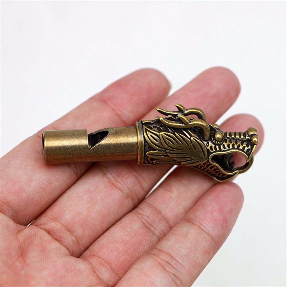 Còi Thổi Khẩn Cấp Hình Đầu Rồng Thủ Công Trang Trí Xe Hơi
