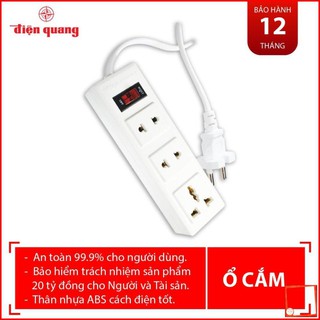 Ổ cắm điện quang đq 002a-02