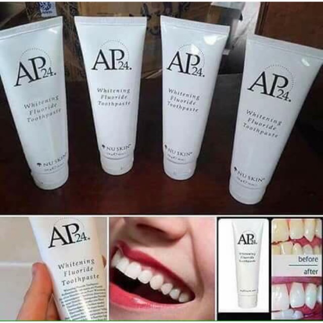 Kem đánh trắng răng Nuskin Ap24