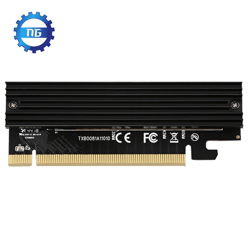 Thẻ chuyển đổi PCIE3.0 M.2 tản nhiệt máy tính kết nối tốc độ cao X16 | BigBuy360 - bigbuy360.vn