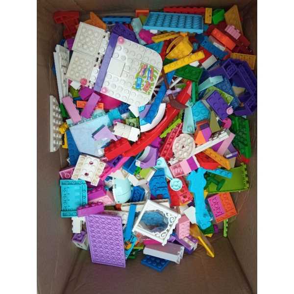 1kg Gạch non Lego Dòng Friends lựa màu sáng cho bé gái